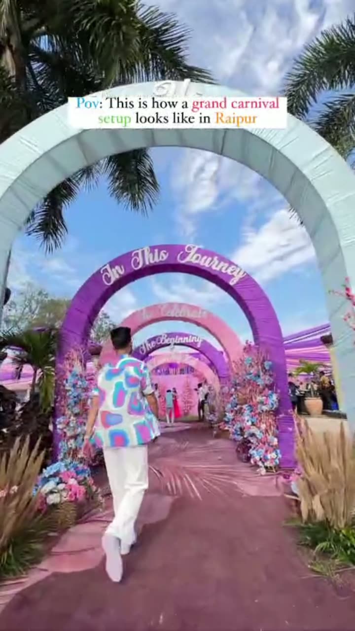 The Carnival Walkway — Raipur