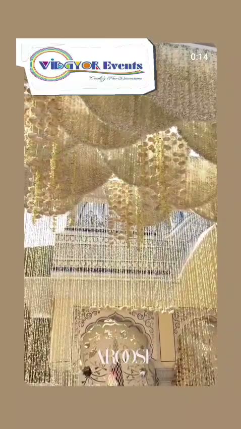 Gold Shimmer Stage — Arqosi